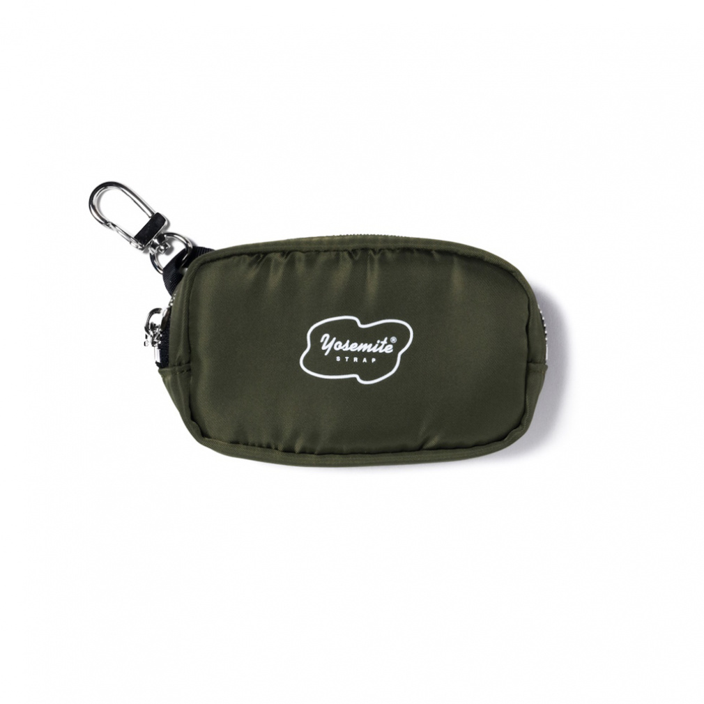 ���Z�~�e�X�g���b�v YOSEMITE MINI POUCH/ KHAKI YSA70332 �L�����v �|�[�` �K�W�F�b�g�P�[�X : �J�[�L YOSEMITE STRAP