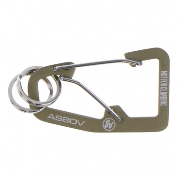 DOBLE CARABINER : KHAKI