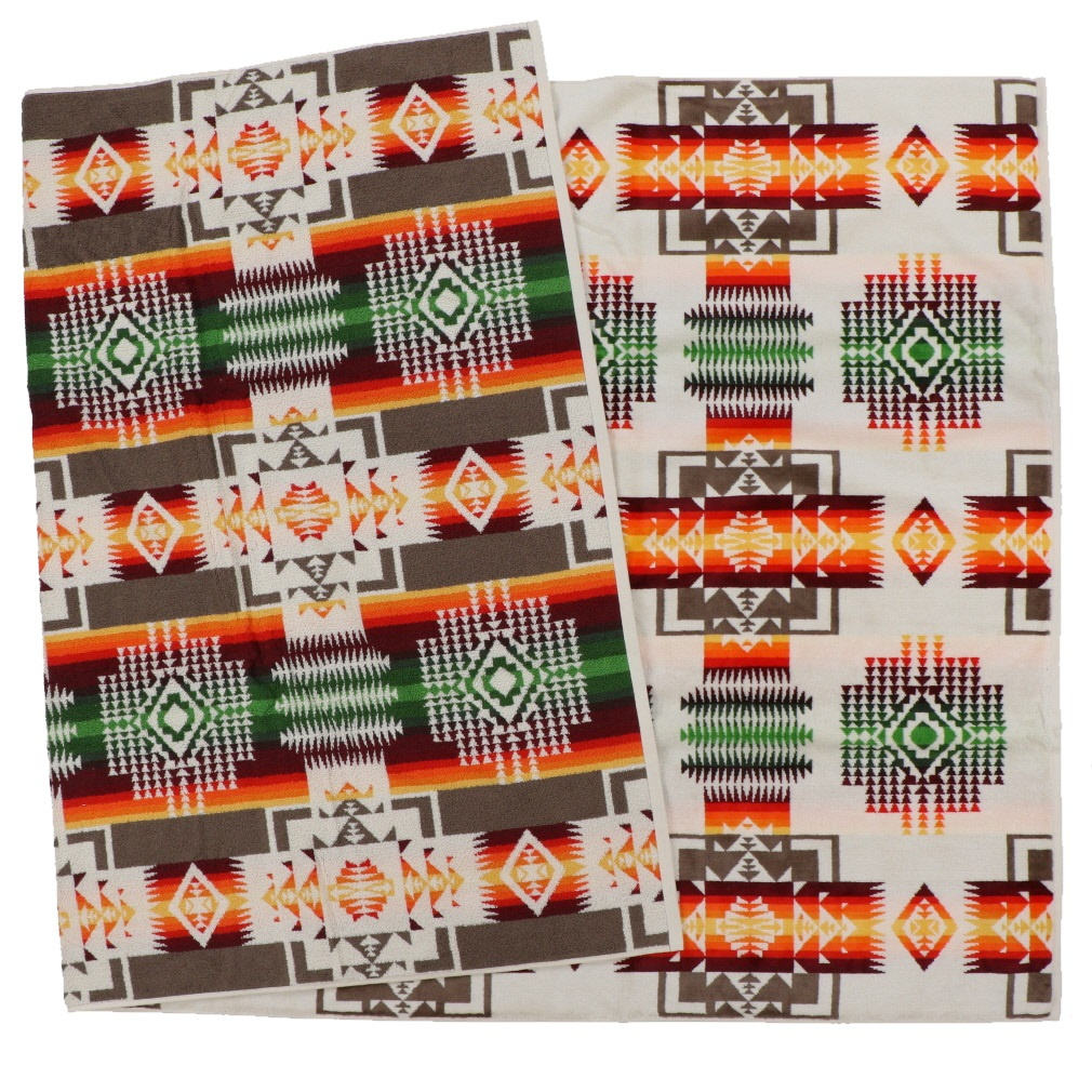 �y���h���g�� �I�[�o�[�T�C�Y�W���K�[�h�^�I�� Chief Joseph Ivory (1937318500 51106) �L�����v �^�I�� PENDLETON wi_cp