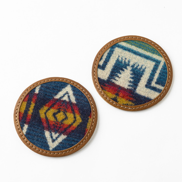 Special Leather Coaster (2P)