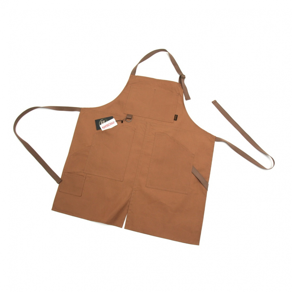 ソトラボ TAKIBI Apron PROBAN SLAP-001-C キャンプ 焚き火 バーベキュー エプロン : Camel ...