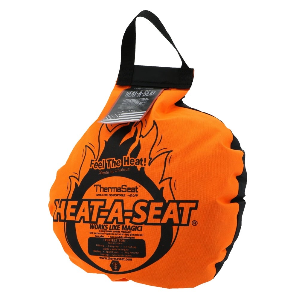 サーマシート HEAT-A-SEAT ブラック/ネオンオレンジ 303 キャンプ 小物