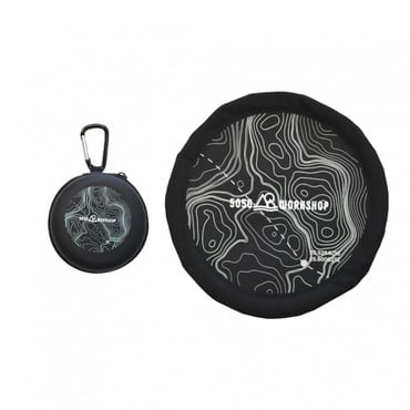 FOLDING FLYING DISC TOPO BLACK
