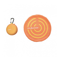 FOLDING FLYING DISC CIRCLE ORANGE