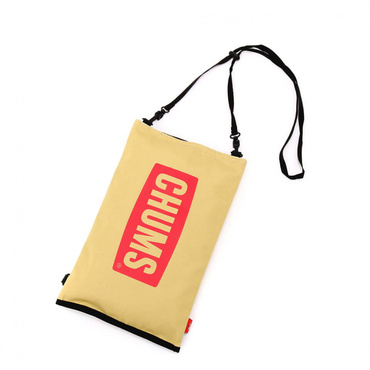 CHUMS Logo Box Tissue Cover : Beige