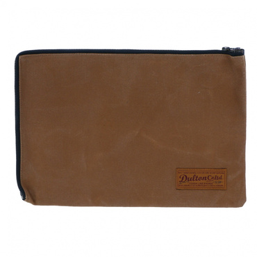 WAX CANVAS TOOL POUCH L CAMEL