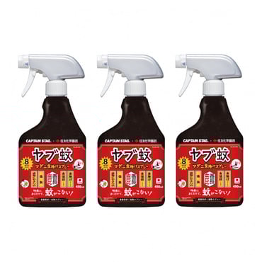 鹿番長印ノ虫除スプレー(直噴＆広角噴霧) CS×住友化学園芸 3本セット