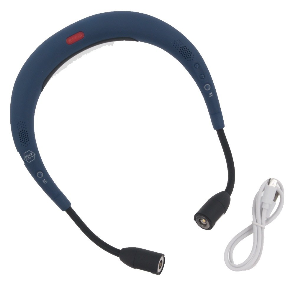 スパイス スピーカーライトwithウォーマーハンズフリー ネイビー WSLW101NY キャンプ 照明 SPICE