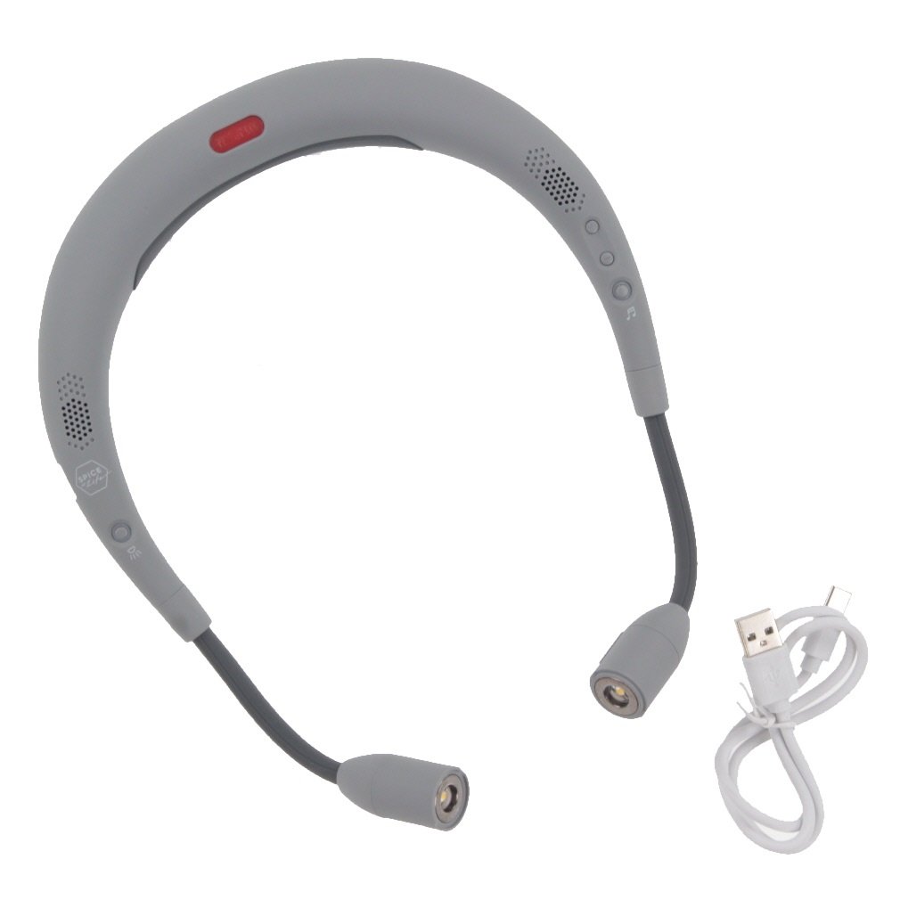 スパイス スピーカーライトwithウォーマーハンズフリー グレー WSLW101GY キャンプ 照明 SPICE