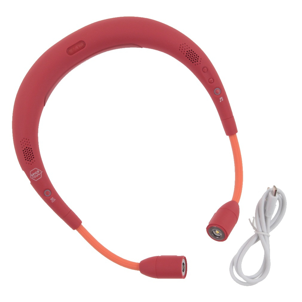 スパイス スピーカーライトwithウォーマーハンズフリー レッド WSLW101RD キャンプ 照明 SPICE