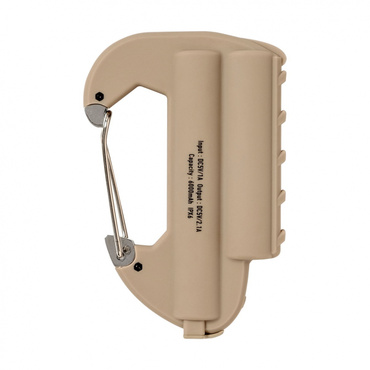 カラビナバッテリーダブル コヨーテ Carabiner Battery Double Coyote