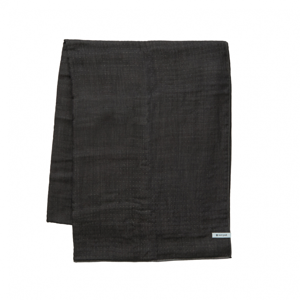 スノーピーク ソフトガーゼショール UG-581-BK キャンプ ブランケット