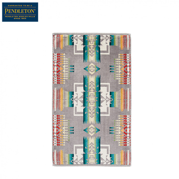 ICONIC JACQUARD TOWEL HAND : 51108 Chief Joseph Grey