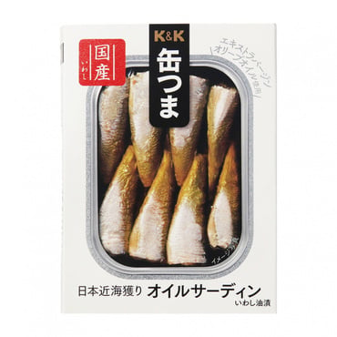 缶つま 日本近海獲り オイルサーディン