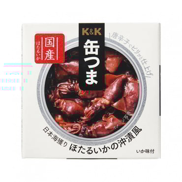 缶つま 日本海獲りほたるいかの沖漬風