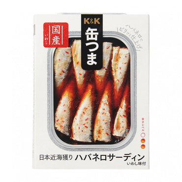 缶つま 日本近海獲り ハバネロサーディン