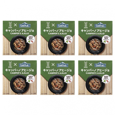 DOD×CANPの達人 キャンパーノアヒージョ 6缶 まとめ買いセット