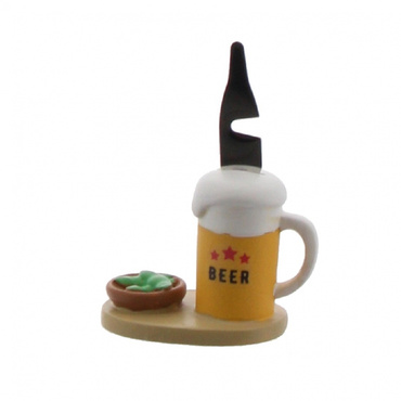 蚊遣りマスコットスタンド ビール