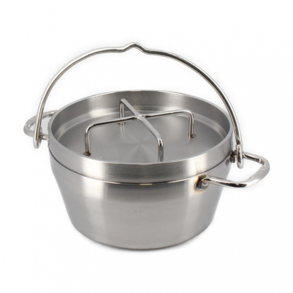 ステンレスダッチオーブン 8インチ(--FREE)