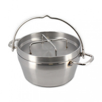 ステンレスダッチオーブン 8インチ