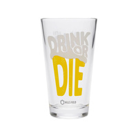 ヒルズフィールド DRINK OR DIE パイントグラス HFPINTDOD キャンプ