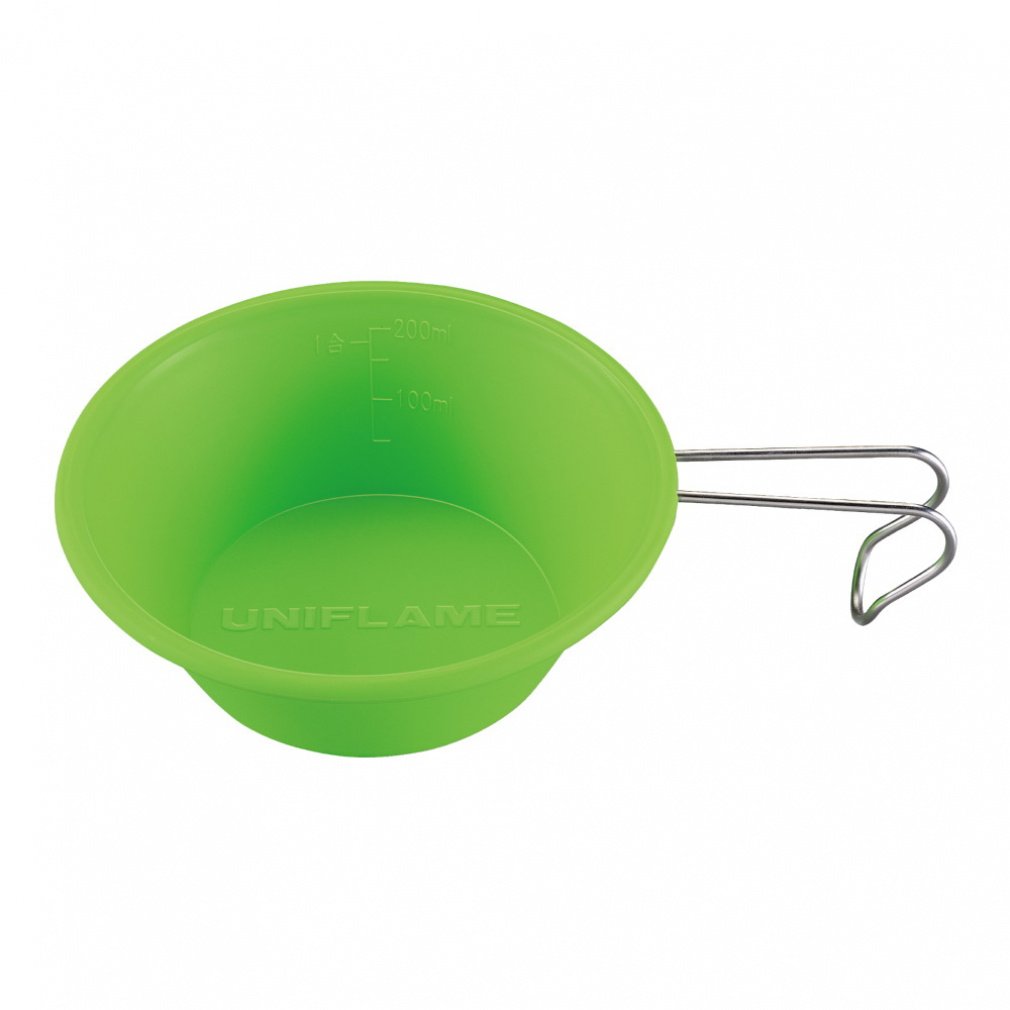 ユニフレーム カラシェラ300 666692 キャンプ 食器 シェラカップ : グリーン UNIFLAME