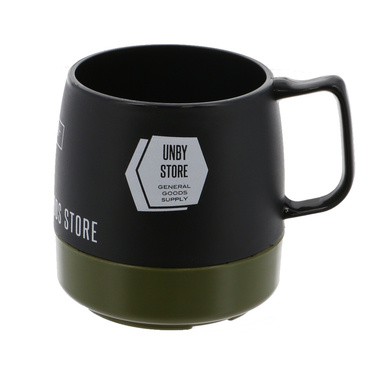 DINEX MUG : BLACK/KHAKI