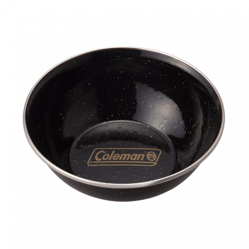 【アルペンアウトドアーズ限定】コールマン エナメルボウル ブラック 2000039152 キャンプ 食器 Coleman
