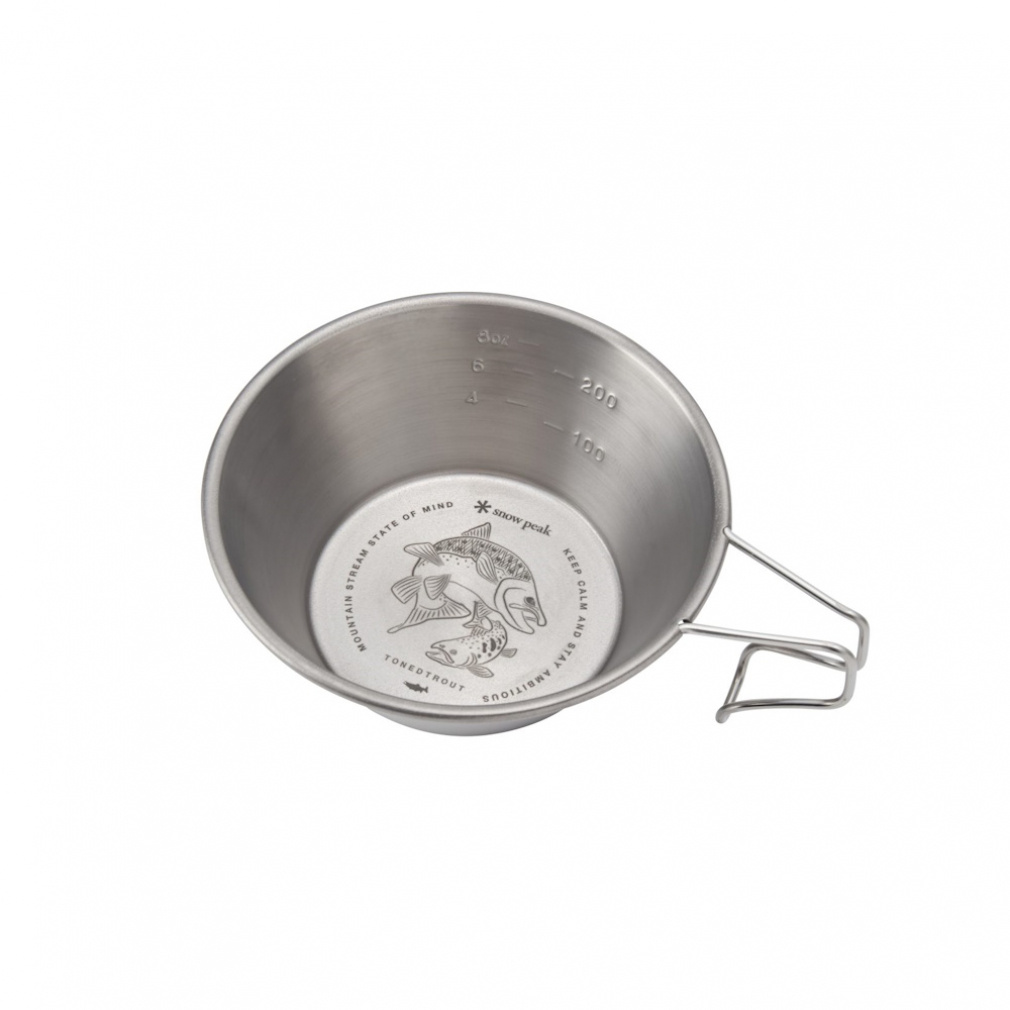 snow peak アルペンカップ SP×TONED TROUT Ti-Backpackers Cup｜Alpen Online