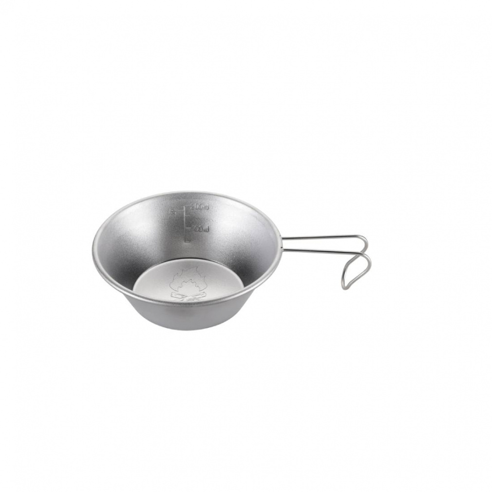 ユニフレーム キャンプ プレート ステンレス皿 シェラカップ UNIFLAME ユニフレーム 焚き火シェラカップ 300 668672 キャンプ 食器 UNIFLAME