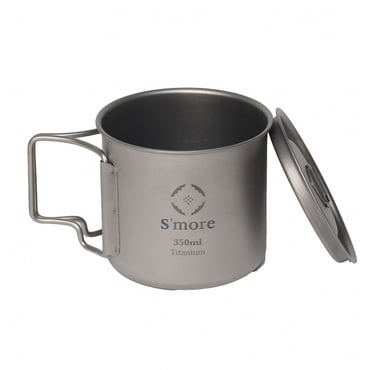 Titanium Mug with Lid 350ml