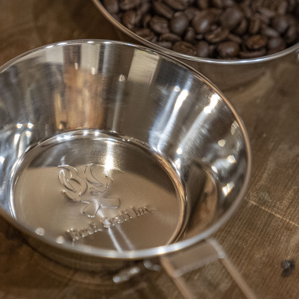 ブッシュクラフト フォールディングステンレスシェラカップ 4573350729489 キャンプ 食器 Bush Craft