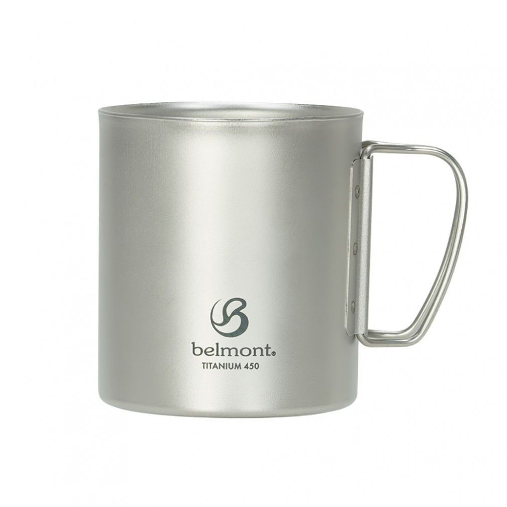 ベルモント チタンダブルマグ450 BM-502 キャンプ 食器 belmont