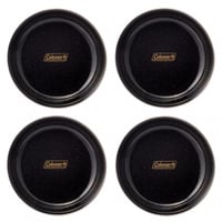 コールマン エナメルディーププレート ブラック 4枚セット 2000039151