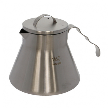 V60 メタルコーヒーサーバー : ヘアラインシルバー