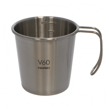 V60 メタルスタッキングマグ : ヘアラインシルバー