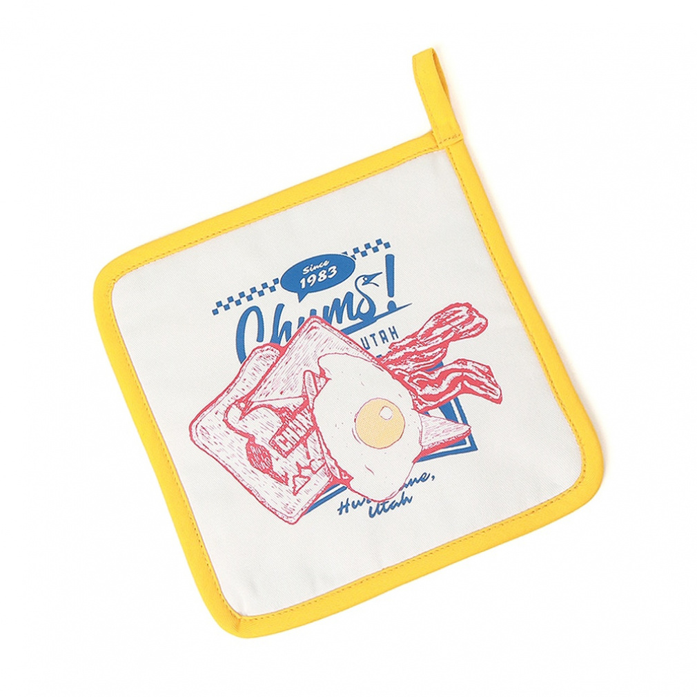 2025春夏 チャムス CHUMS HOME Pot Mat Mitten CH62-2149 Z361 キャンプ 鍋敷き 鍋つかみ : Breakfast CHUMS