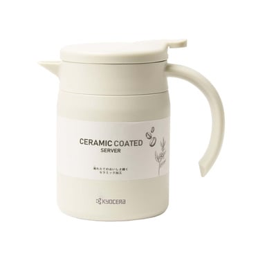 CERAMUG 真空断熱サーバー600ml サンドベージュ