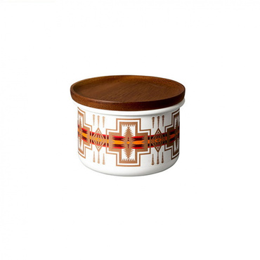 Enamel Canister S : ハーディングアイボリー