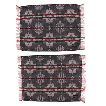 Lunch Mat with side Fringe 2P