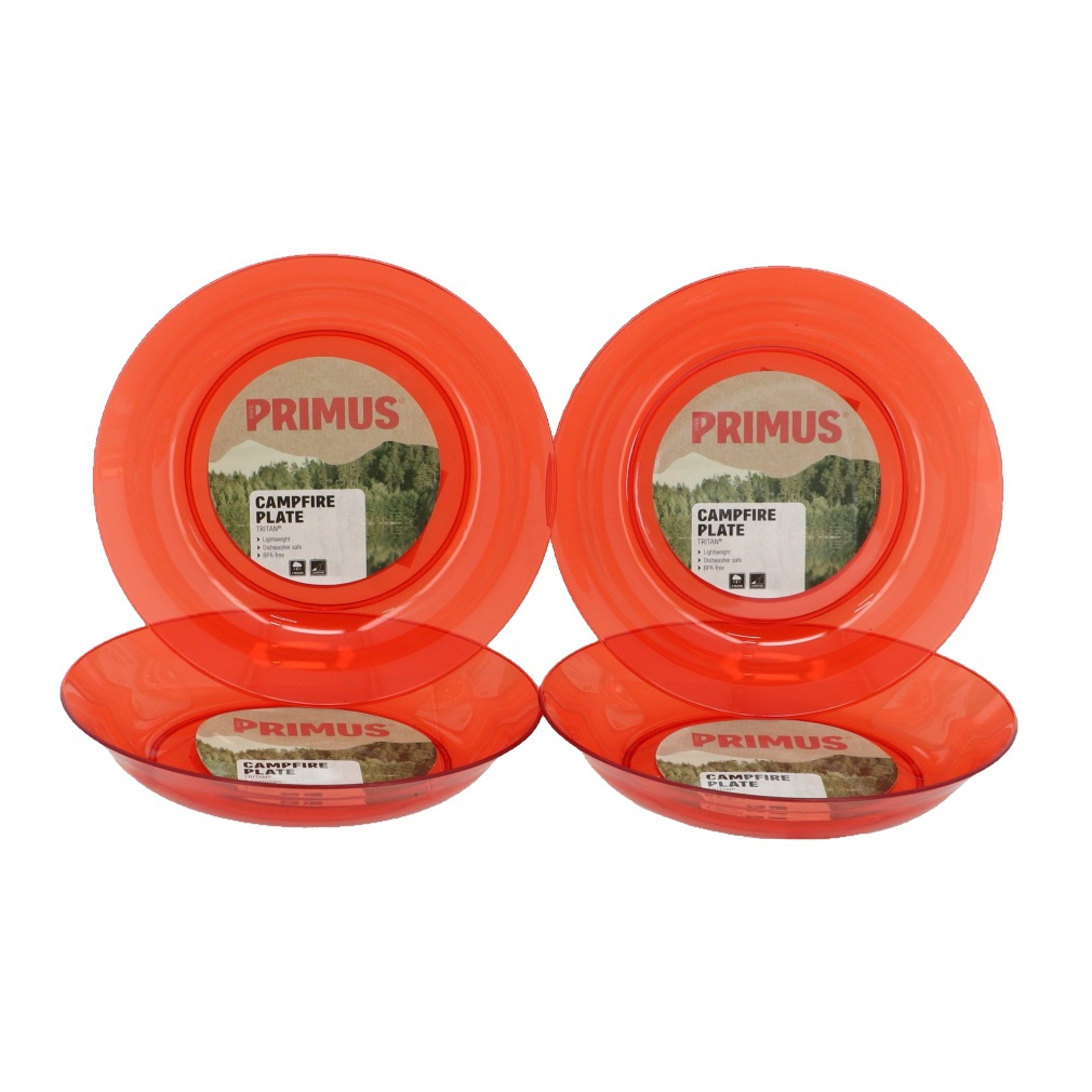 トランギア キャンプファイア プレートセット レッド (P-CPS-RD