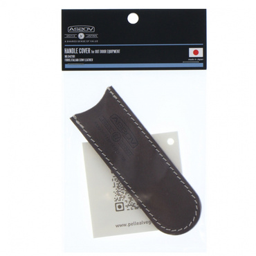 LEATHER HANDLE COVER : GRAY