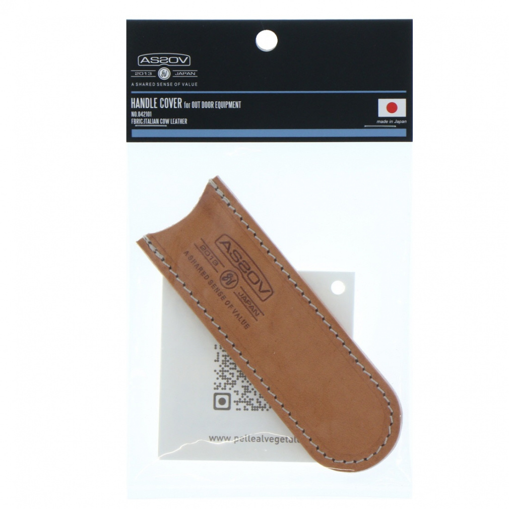 �A�b�\�u LEATHER HANDLE COVER 042101 20 �L�����v �V�F���J�b�v �n���h���J�o�[ : BEIGE AS2OV