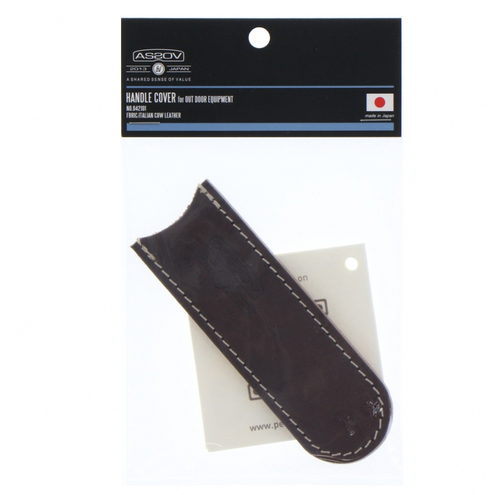 �A�b�\�u LEATHER HANDLE COVER 042101 23 �L�����v �V�F���J�b�v �n���h���J�o�[ : CHOCO AS2OV