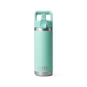 18 oz WATER BOTTLE WITH STRAW CAP