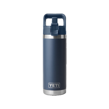 18 oz WATER BOTTLE WITH STRAW CAP