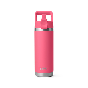 18 oz WATER BOTTLE WITH STRAW CAP