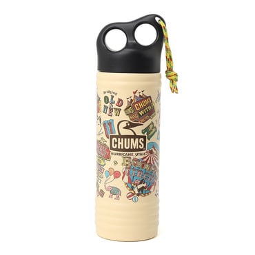 CHUMS ヨーヨー 2026春夏 チャムス Camper Wave Bottle 500ml Pattern CH62-2274 Z404