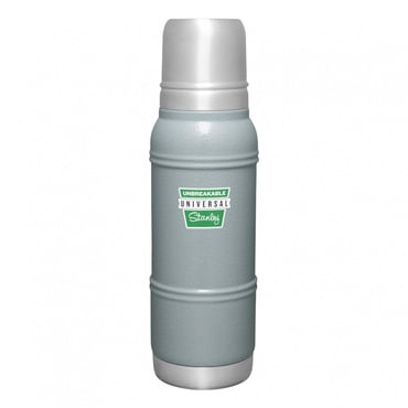 スタンレー × マイルストーン 真空ボトル1L ハンマートーンシルバー