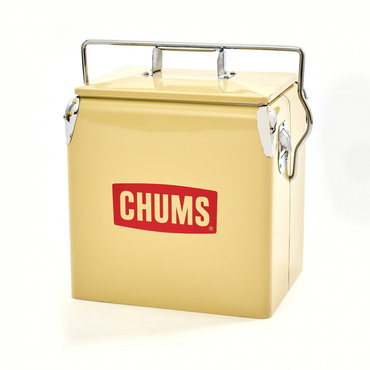 CHUMS Steel Cooler Box : Beige